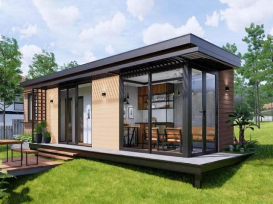 mẫu nhà lắp ghép đẹp