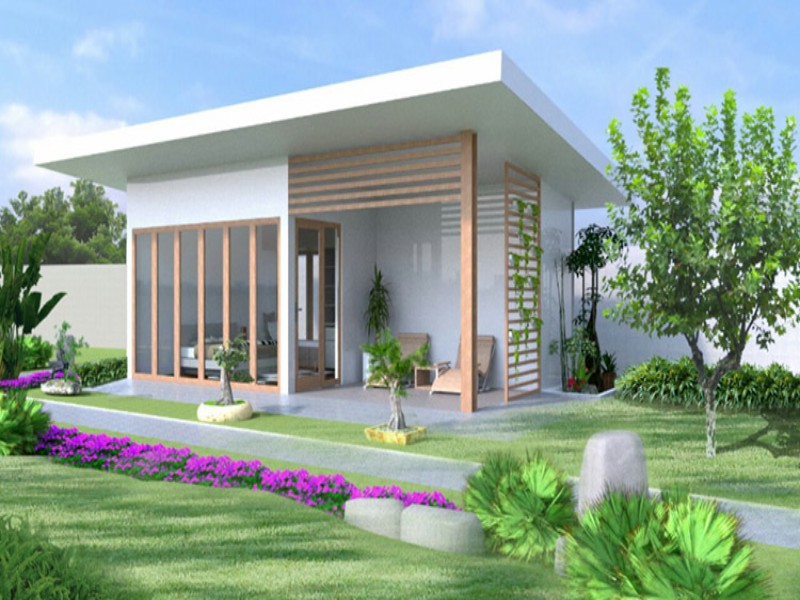 mẫu nhà tiền chế đẹp