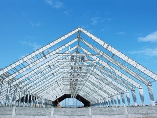 nhà xưởng khung thép