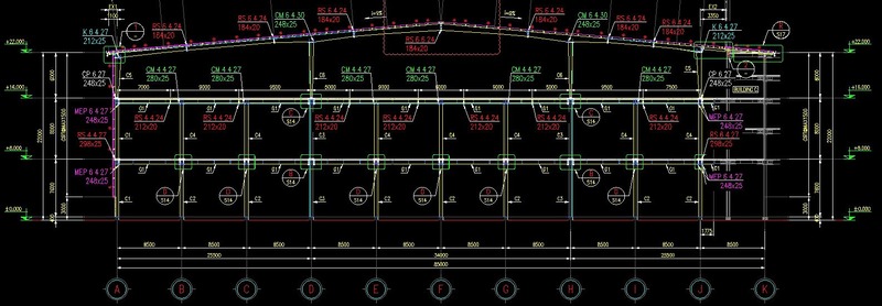 Bản Vẽ Nhà Thép Tiền Chế