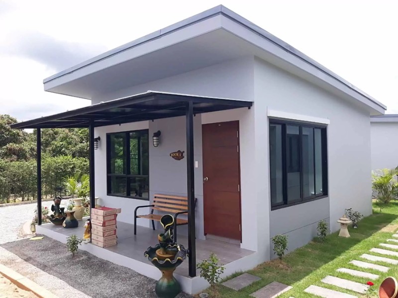 mẫu nhà tiền chế đơn giản